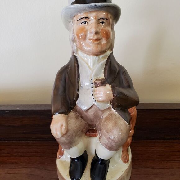 Vintage Toby Mugs Barware Made in England Hand Painted - Picture 6 of 13